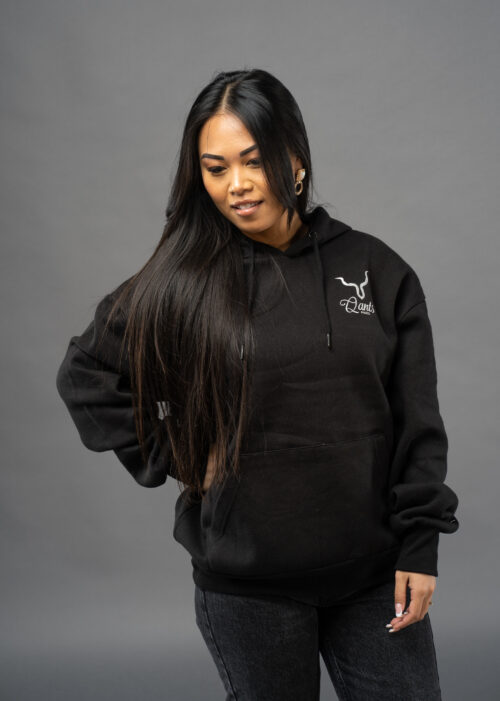 HOODIE SIRA Brodé - Noir