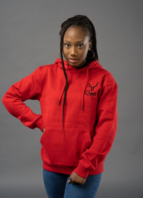HOODIE SIRA Brodé - Rouge